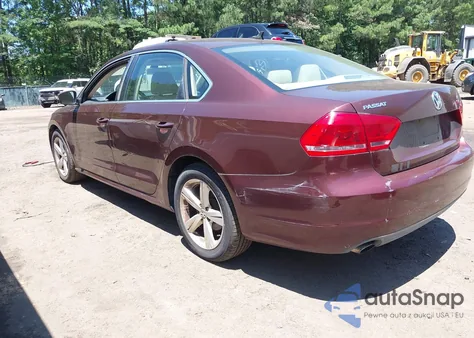 2012 Volkswagen Passat 2.5L Se from USA, damaged, VIN 1VWBP7A30CC107216